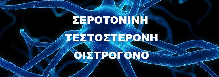 Πως μας επηρεάζουν οι ορμόνες Σεροτονίνη, Τεστοστερόνη, Οιστρογόνο